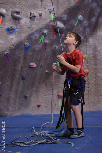 Young Belayer