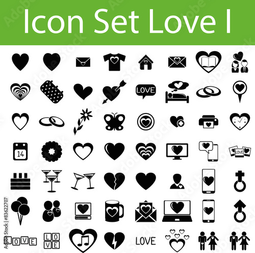 Icon Set Love I