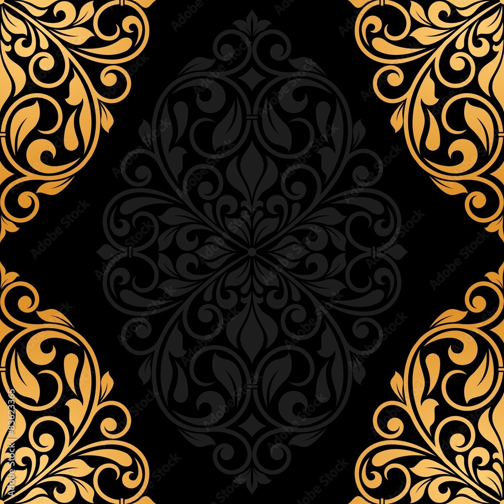 Floral greeting card. Floral greeting card.