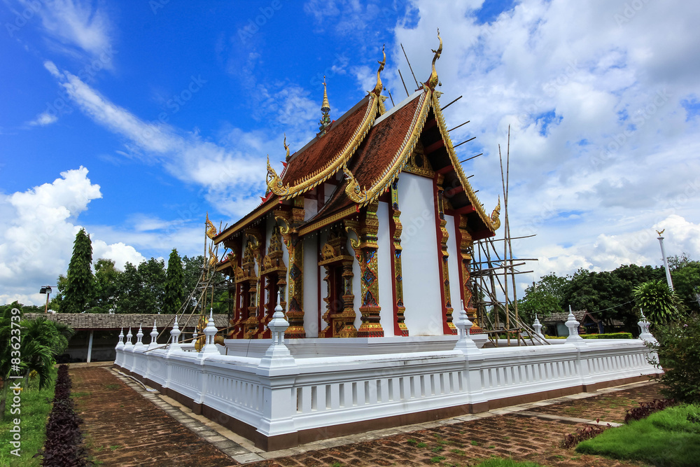 Naklejka premium church Under Construction