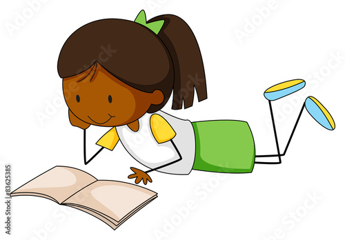 Girl reading