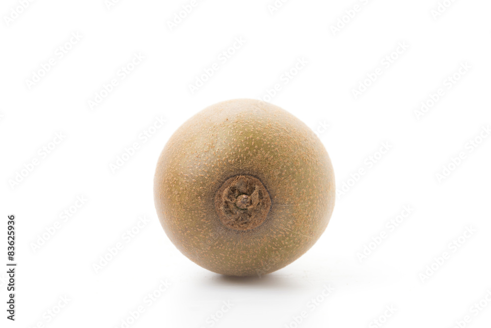 Golden Kiwi fruit isolated on white background Golden Kiwi fruit isolated on white background