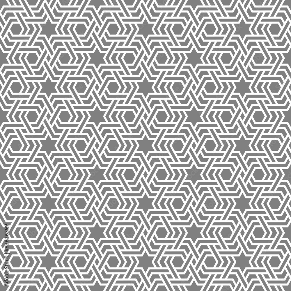 Tangled Modern Arabic Pattern Tangled Modern Arabic Pattern