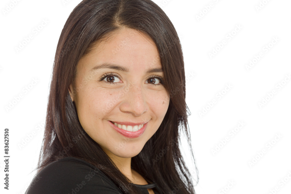 Model successful with arms crossed confident Model successful with arms crossed confident