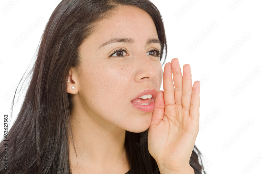 Model isolated talking shouting voice Model isolated talking shouting voice