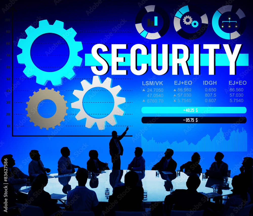 Security Protection Privacy Policy Password Concept Security Protection Privacy Policy Password Concept