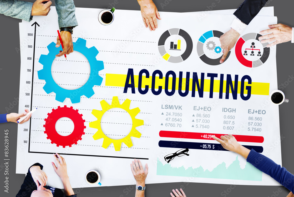 Wunschmotiv: Accounting Account Financial Finance Economy Concept #83628945