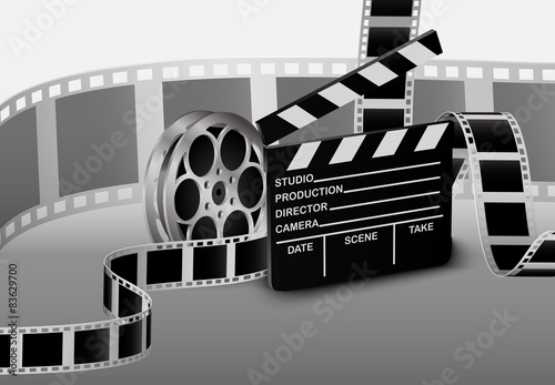 Film strip. Vector illustration