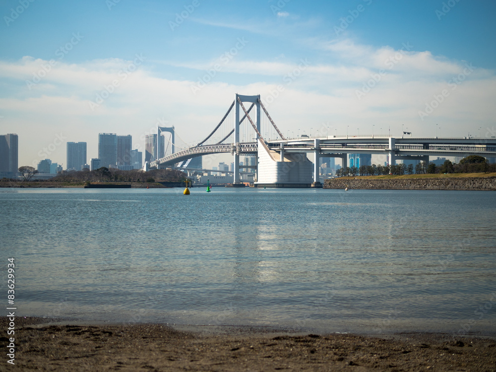Rainbow Bridge at Odaiba