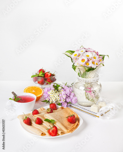 Strawberry breakfast