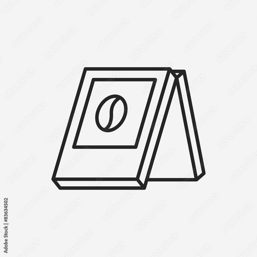 coffee shop sign line icon coffee shop sign line icon