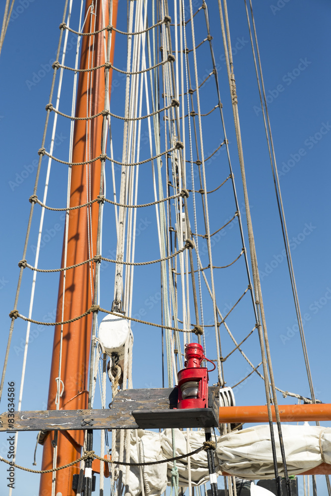 Obraz premium lantern sailboat