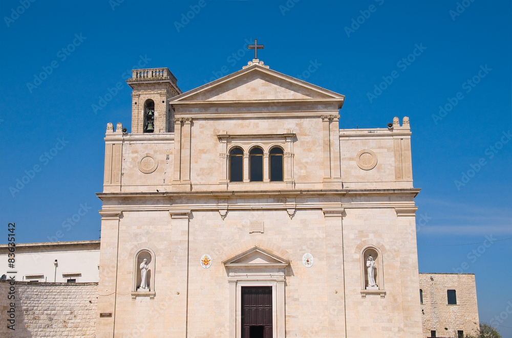 Madonna dei Martiri Church. Molfetta. Puglia. Italy.