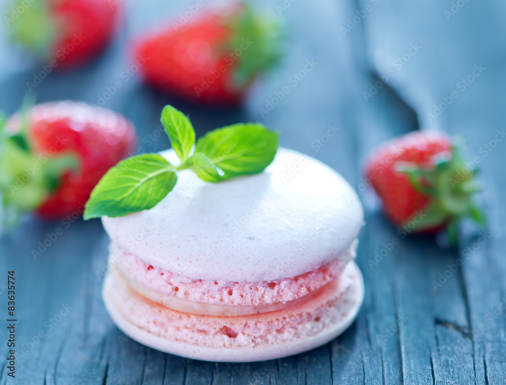 strawberry macaroons strawberry macaroons