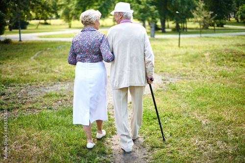 Walking together