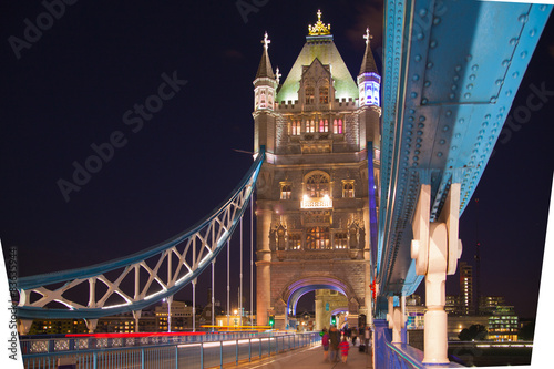 LONDON, UK - AUGUST 11, 2014: Tower bridge 