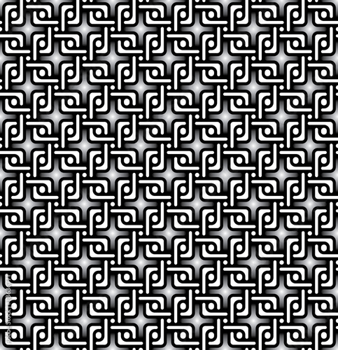 Wallpaper Mural elegant decorated abstract seamless background Torontodigital.ca