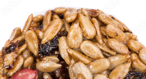 Candied peanuts sunflower seeds.