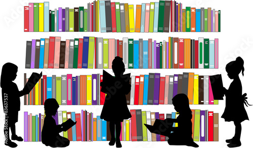 The girls are reading a book.