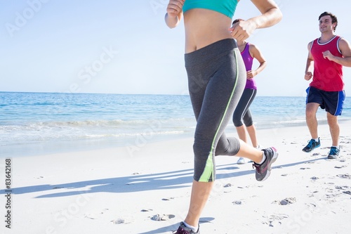Friends doing jogging together 