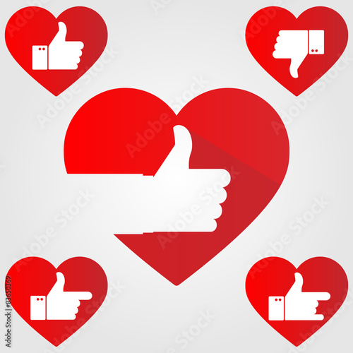 Thumb up heart