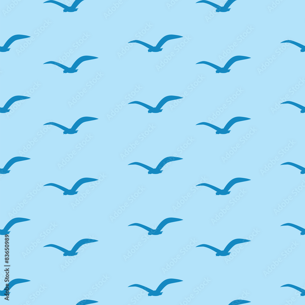 Seagulls are flying Seagulls are flying