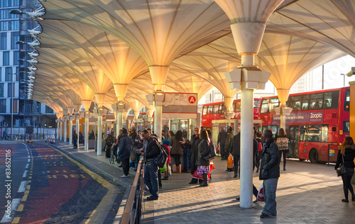 LONDON, UK - NOVEMBER 29, 2014: Stratford international station photo