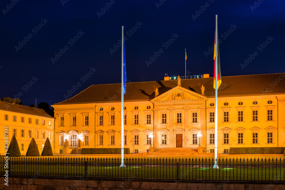 Naklejka premium Schloss Bellevue