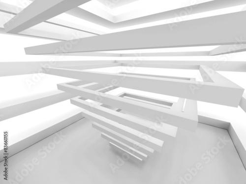 Abstract Geometric Architecture Structure Background