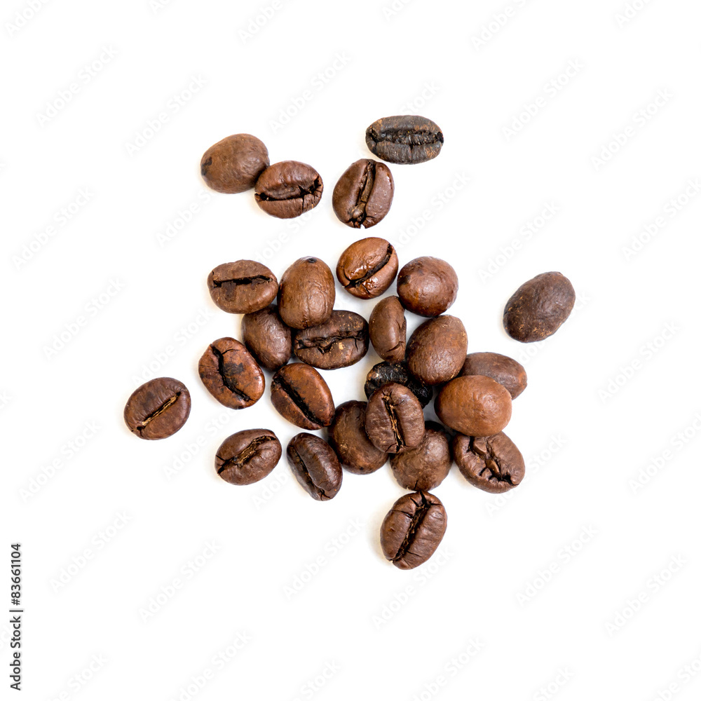 Naklejka premium coffee beans
