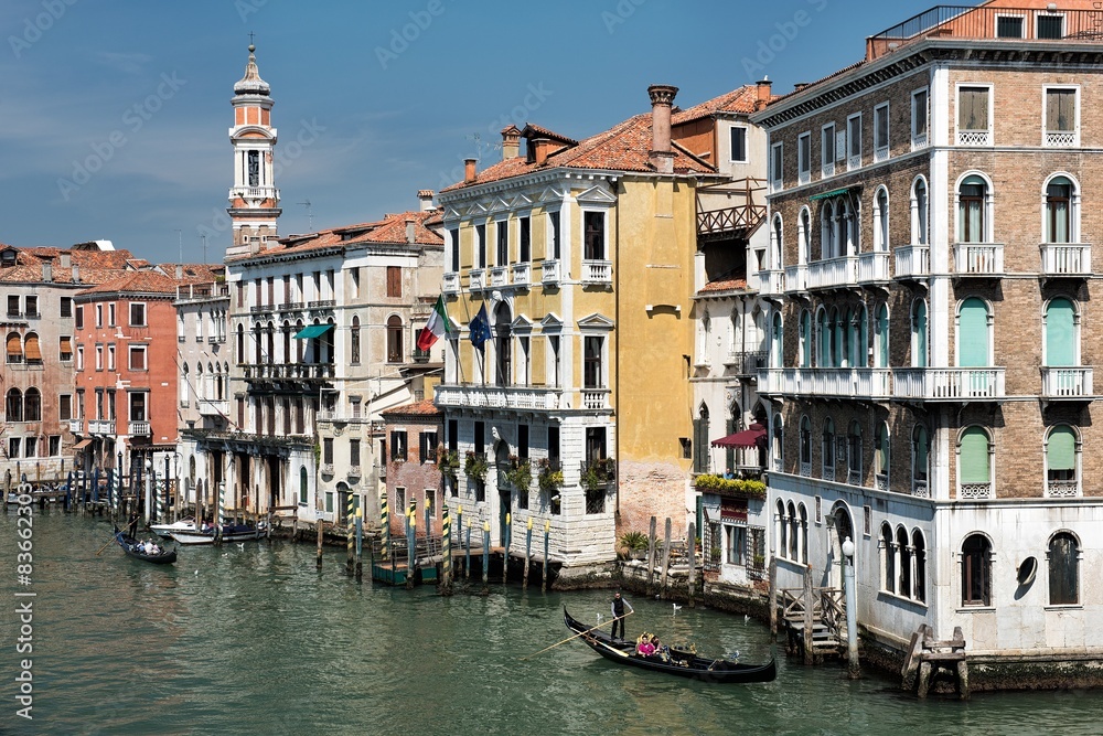 Paläste am Canal Grande | Venedig