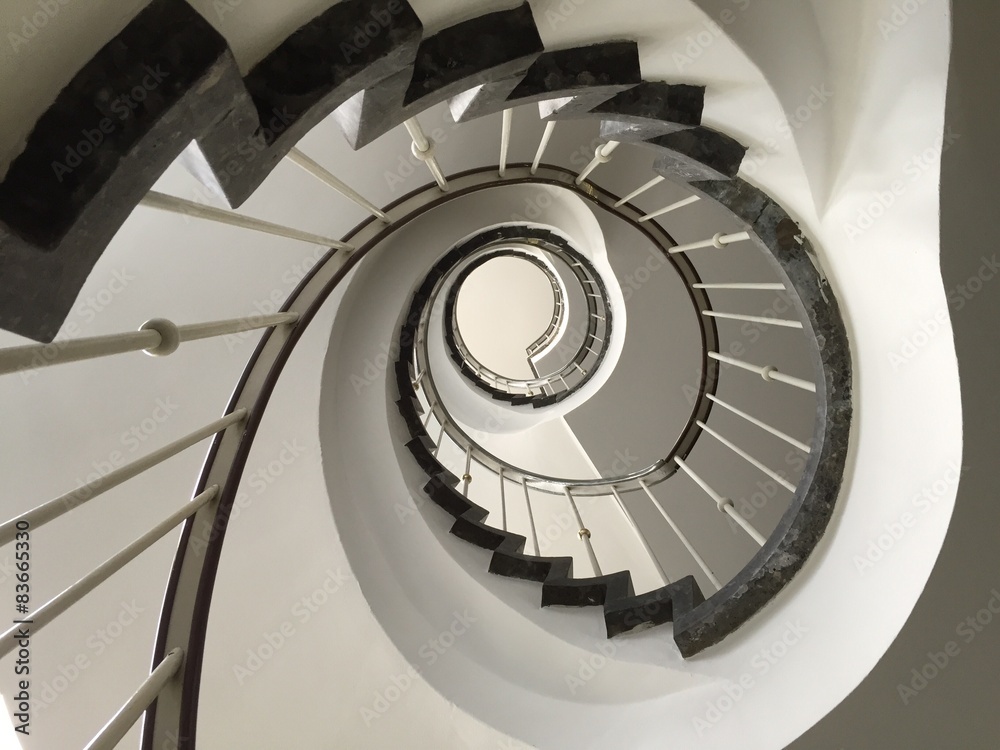 Fototapeta premium wendeltreppe