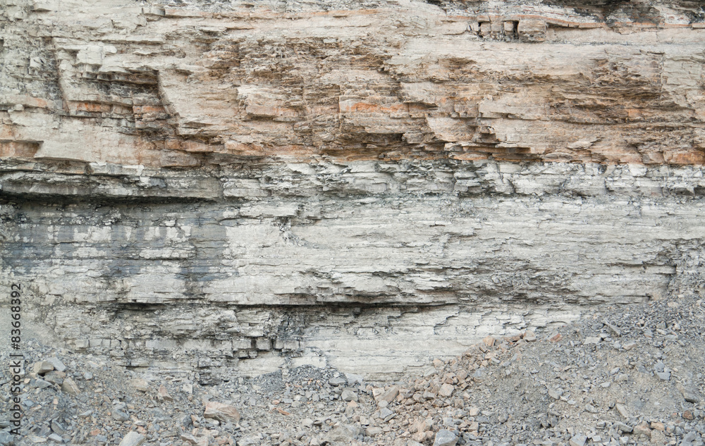 layered rock face layered rock face