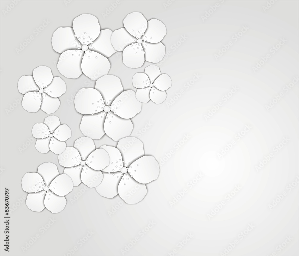 paper floral background paper floral background