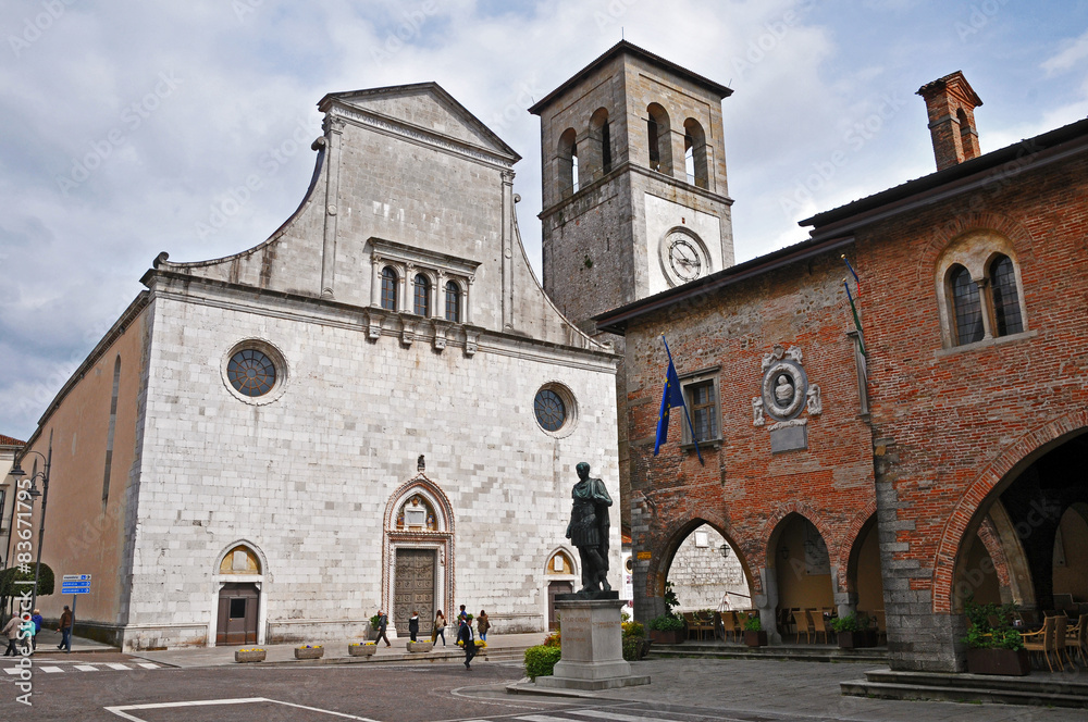 Cividale del Friuli, duomo e municipio