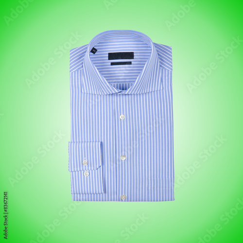 Nice male shirt isolated on the white