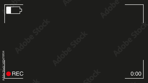 Camera vievfinder background - resolution 16:9