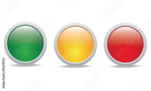 glossy web icon