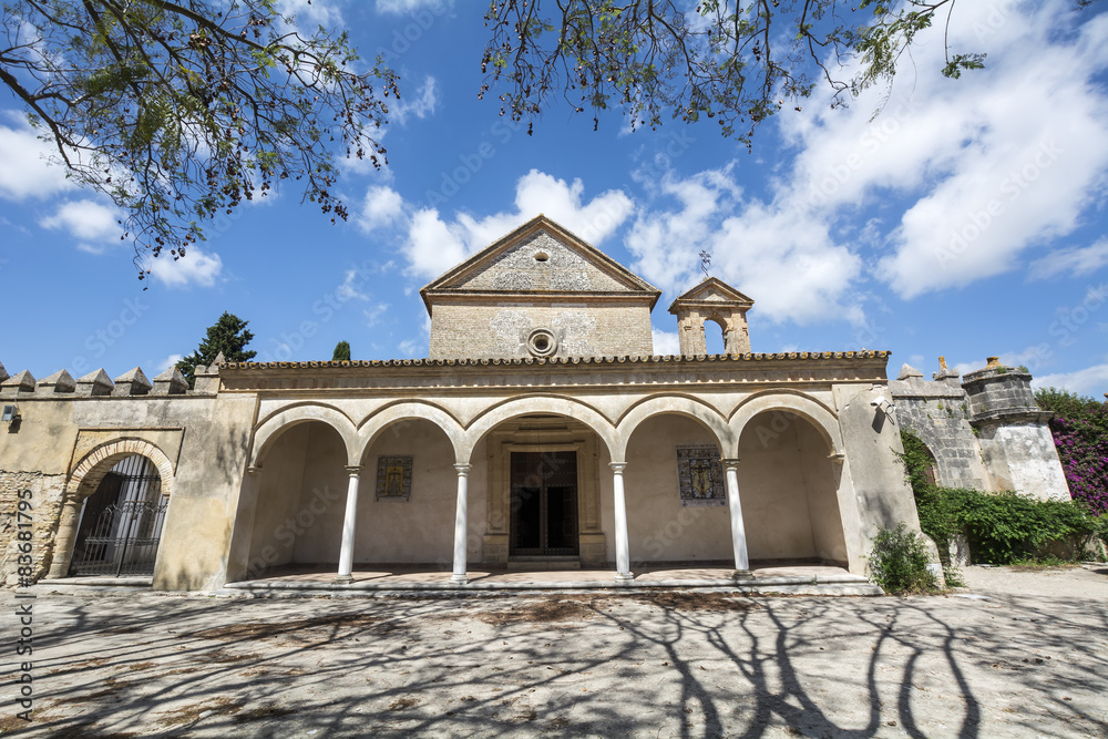 Fototapeta premium Cartuja Monastery, Jerez de la Frontera, Spain (Charterhouse)