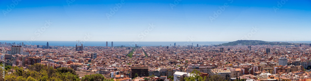 Barcellona panoramica