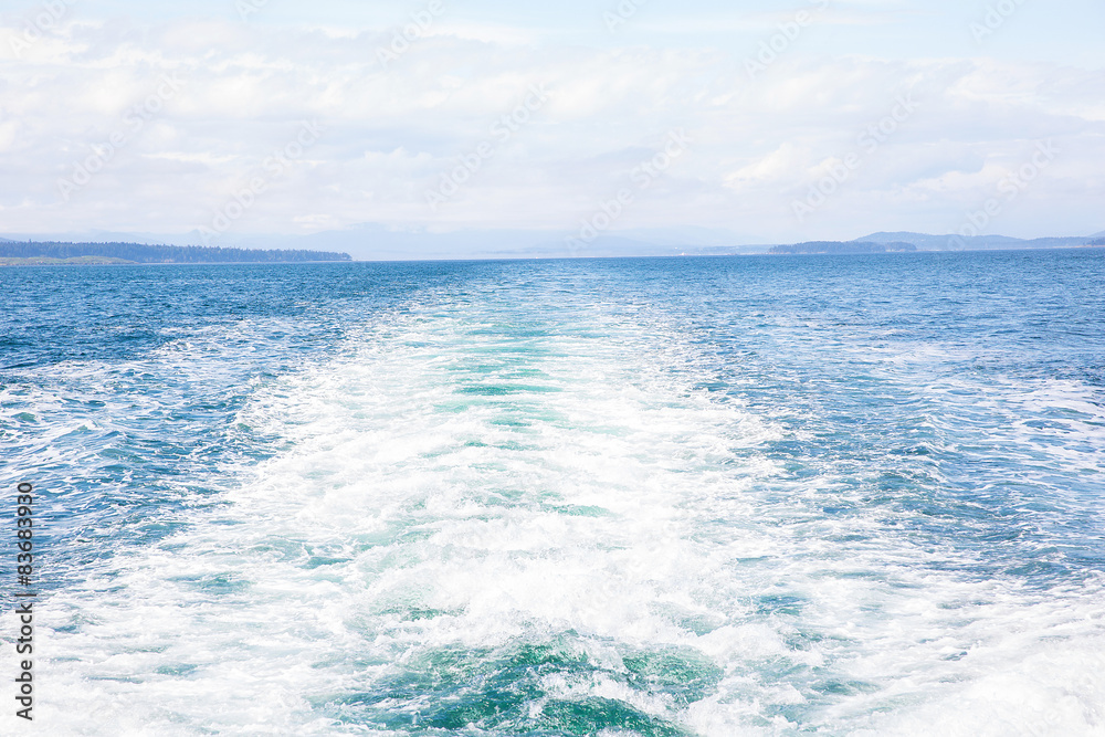 Obraz premium ocean wake