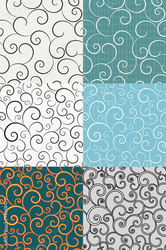 Backgrounds with swirls