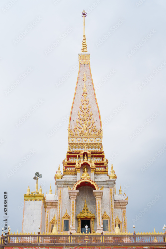 Fototapeta premium Thai temple at Phuket, Thailand