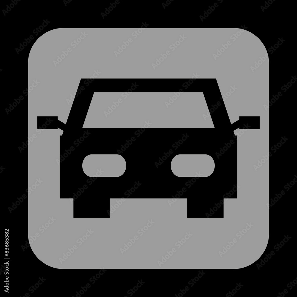 Obraz premium car icon