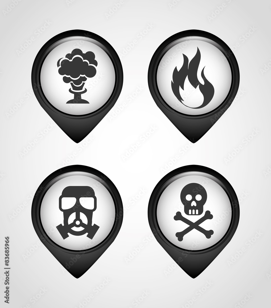 caution icons
