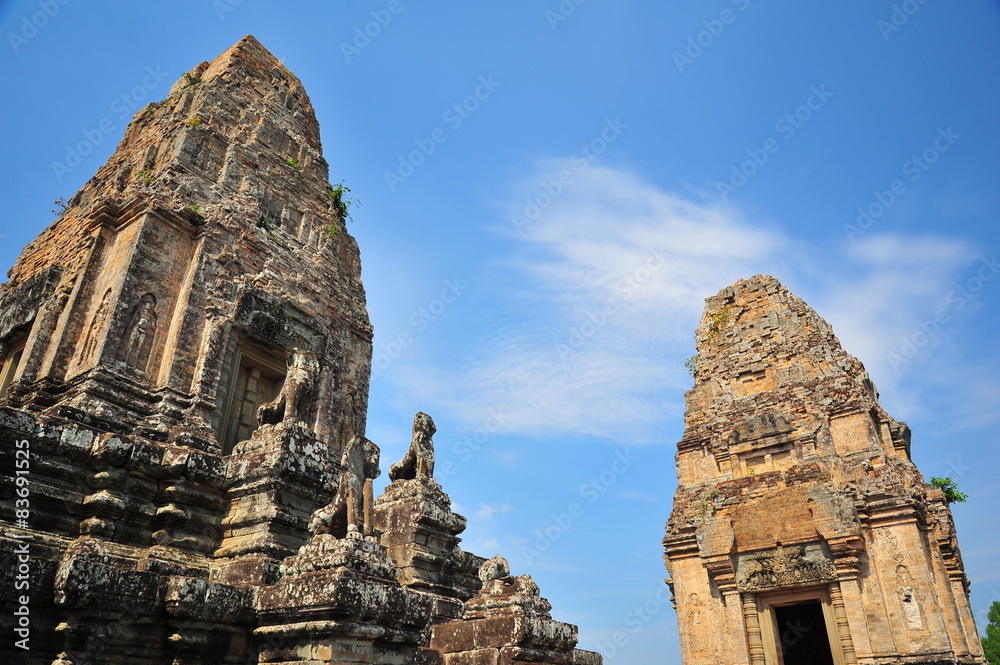 Angkor Temple of Pre Rup in Cambodia