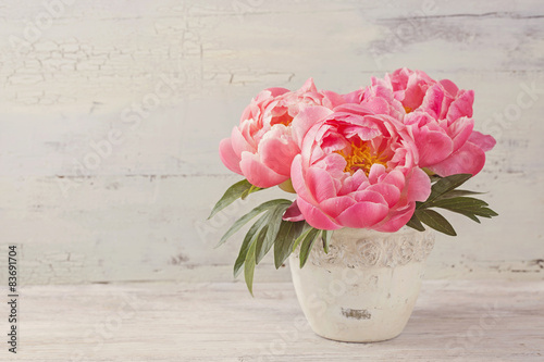 Fototapeta Naklejka Na Ścianę i Meble -  Peony flowers