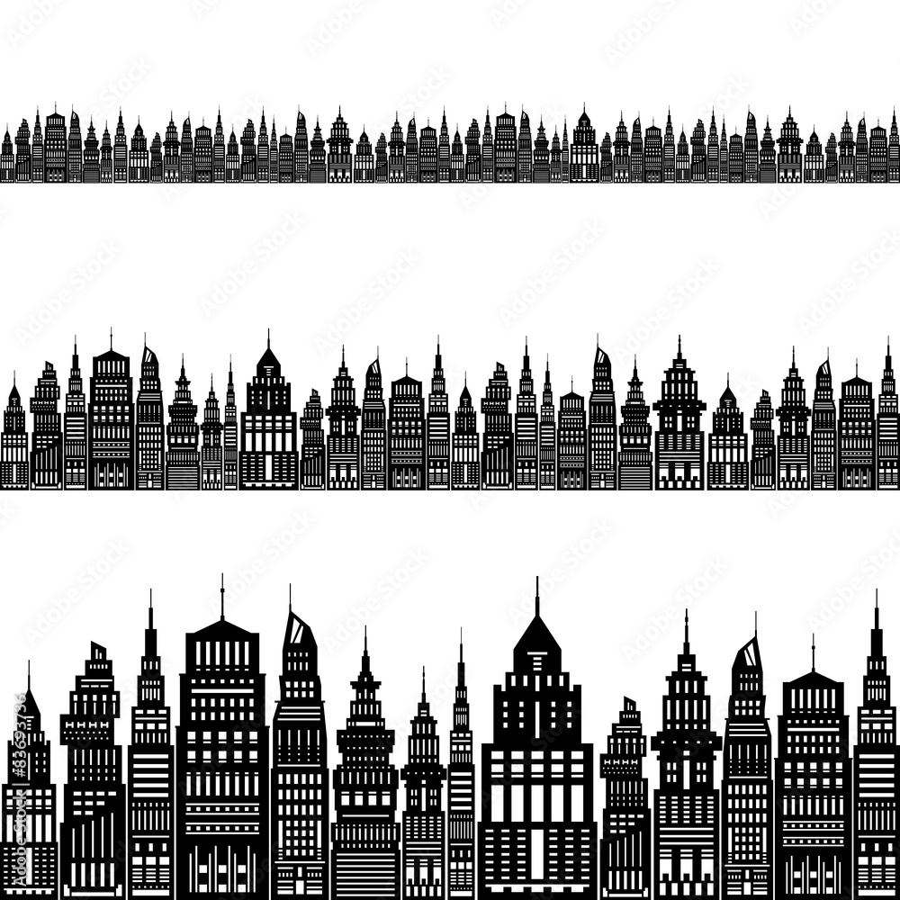 Fototapeta premium Modern Big City