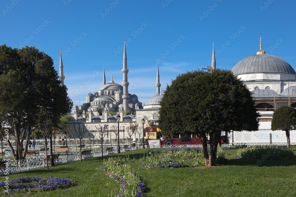 Голубая мечеть - Мечеть Султанахмет. Стамбул
