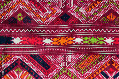 thai fabric texture